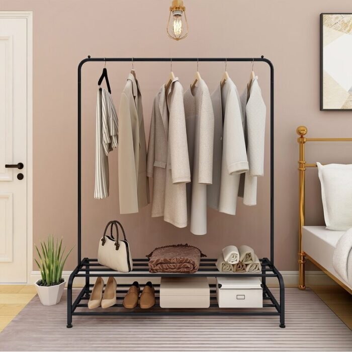 Chow Heavy Duty Metal Clothes Rack | Organizer - Image 1