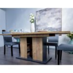 Iulia Extendable Pedestal Dining Table - Image 4