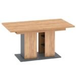 Iulia Extendable Pedestal Dining Table - Image 5