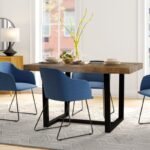 Drishti Solid Wood Trestle Dining Table - Image 3