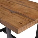 Drishti Solid Wood Trestle Dining Table - Image 7