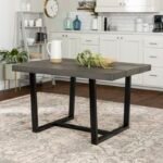 Drishti Solid Wood Trestle Dining Table - Image 2