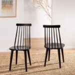 Biry Solid Wood Slat Back Arm Chair - Image 3