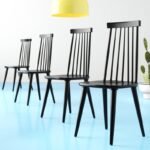 Biry Solid Wood Slat Back Arm Chair - Image 4