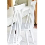 Biry Solid Wood Slat Back Arm Chair - Image 12
