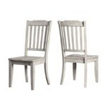 Helin Solid Wood Windsor Back Side Chair (Set of 2) - Image 5