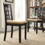 Jilla Slat Back Side Chair in Black (Set of 2)