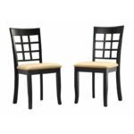 Jilla Slat Back Side Chair in Black (Set of 2) - Image 3