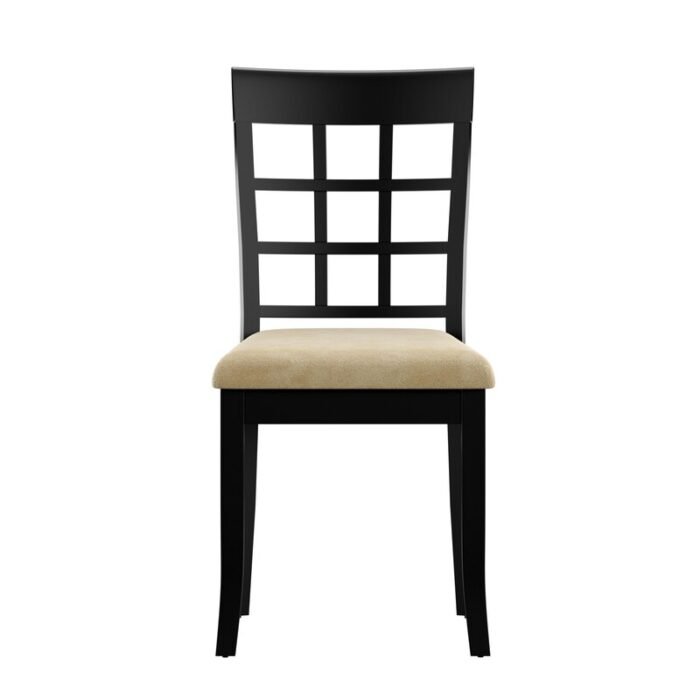 Jilla Slat Back Side Chair in Black (Set of 2) - Image 6