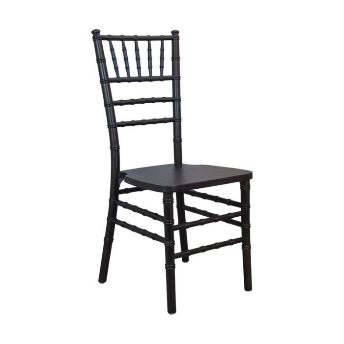 Beto Solid Wood Ladder Back Stacking Side Chair - Image 2