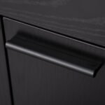 Madia Kitchen Buffet with Hutch Wooden Storage Cupboard - Image 5