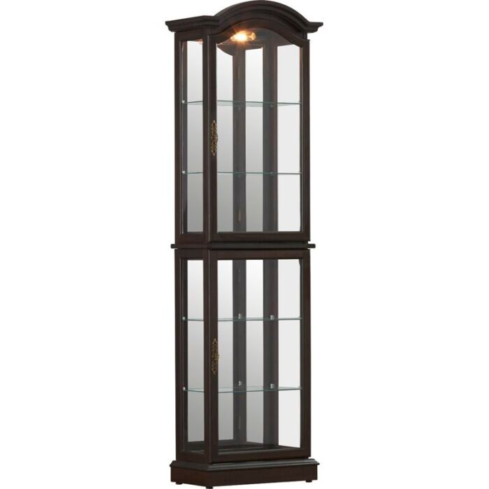 Ping Lighted Curio Cabinet - Image 7