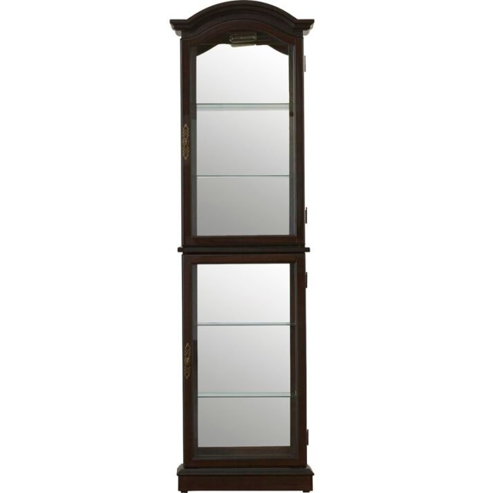 Ping Lighted Curio Cabinet - Image 8