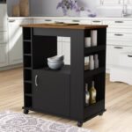 weran Kitchen Cart with Locking Wheels - Image 2