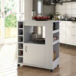 weran Kitchen Cart with Locking Wheels - Image 4