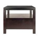 Jozlyn Natural Wood Coffee Table In Espresso Finish - Image 4