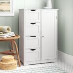 Manske With Free-Standing Bathroom Cabinet