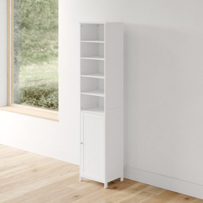 Evvie Linen Bathroom Cabinet - Image 6