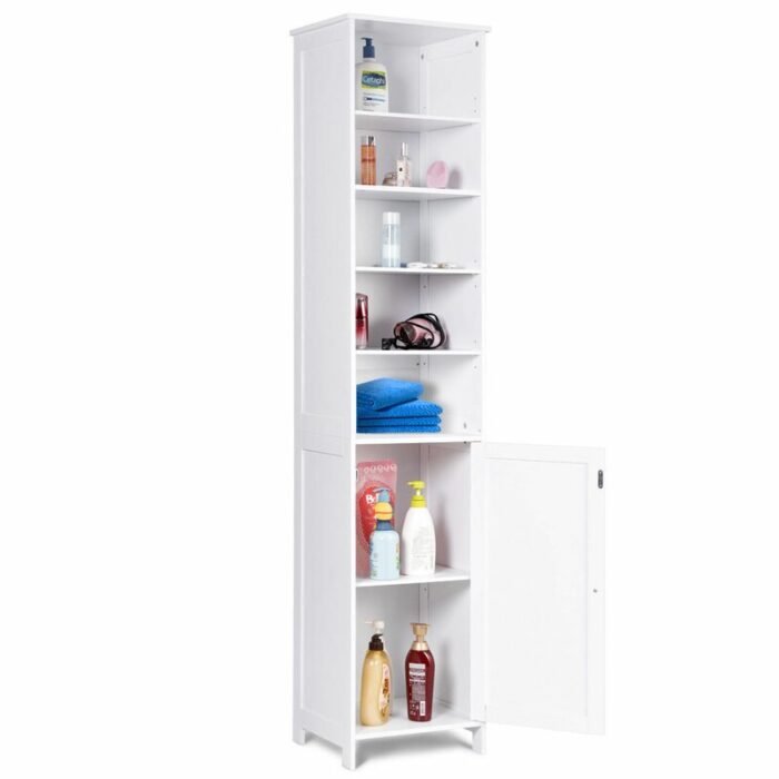 Evvie Linen Bathroom Cabinet - Image 9