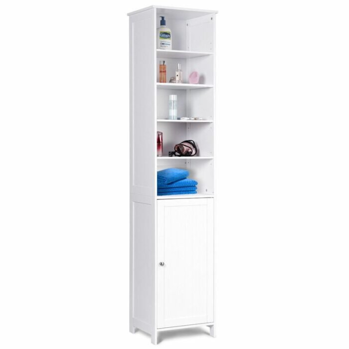 Evvie Linen Bathroom Cabinet - Image 11