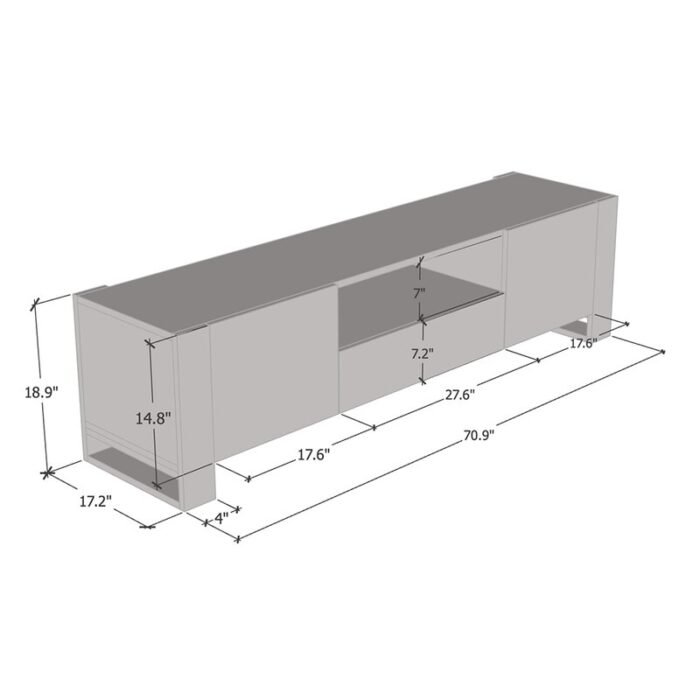 Hetfi TV Stand for TVs - Image 6