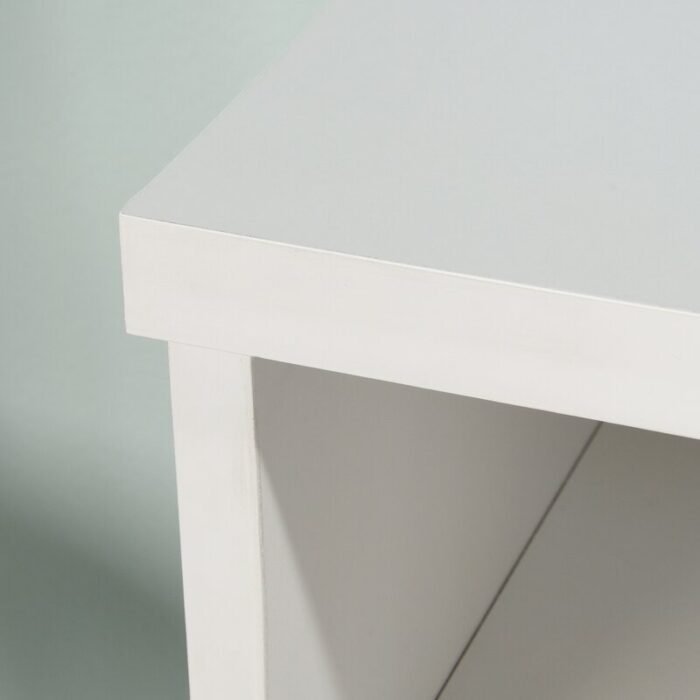 Geniry white Open Storage Cabinet - Image 5