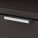 Lowarzo White and Wooden storage cabinet - Image 9