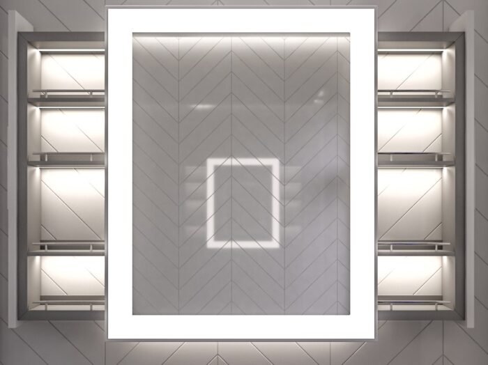 ALBA Mirror with Moving Back Storage - Image 7