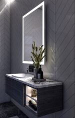 Revvvd mirrors with lighting, Amabile Wood Mirror - Image 2