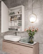 Perai led mirror with storage unit and multi-use - Image 7