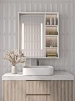 Cavena Led Mirror Cabinet With Shelves - Image 6