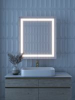 Roca Led Bathroom Mirror with Storage unit - Image 11