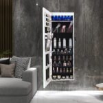 Matcha Over The Door Jewelry Armoire with Mirror - Image 5