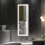 Matcha Over The Door Jewelry Armoire with Mirror - Image 8