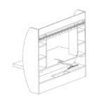 Cushing White Floating Desk - Image 9