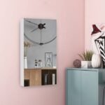 Streen White Jewelry Armoire with Mirror - Image 6