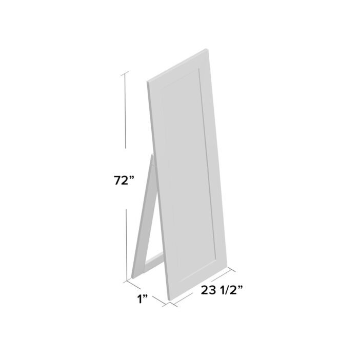 Tyan Full-Length Beveled Mirror - Wooden Frame - Image 5