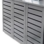 Swisst 15 Pair Shoe Storage Cabinet - 8 shelves - Image 3