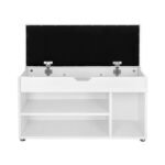 Entryway 8 Pair Shoe Storage Bench - Image 6