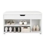 Entryway 8 Pair Shoe Storage Bench - Image 7