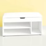 Entryway 8 Pair Shoe Storage Bench - Image 13