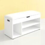 Entryway 8 Pair Shoe Storage Bench - Image 14