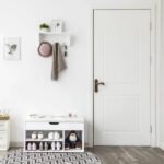 Entryway 8 Pair Shoe Storage Bench - Image 15