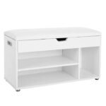 Entryway 8 Pair Shoe Storage Bench - Image 16