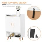 Rosta White Shoe Storage Cabinet - Image 8