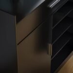 Geloppi Shoe Storage Cabinet - Black - Image 4