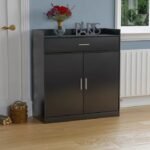 Geloppi Shoe Storage Cabinet - Black - Image 2