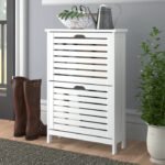 Tava Flip Down Shoe Storage Cabinet - Image 2