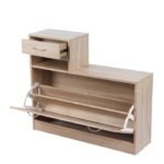 Anda Multifunctional Shoe Rack With Mirror - Image 4