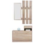 Anda Multifunctional Shoe Rack With Mirror